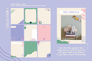 Graphical Instagram Templates - PSD, a Social Media Template by Carole Chevalier (Thumbnail 4 of 13)