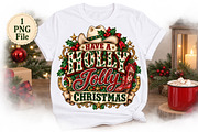 Holly Dolly Christmas PNG, a Seasonal Illustration by Watercolor design (Thumbnail 2 of 3)