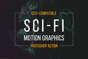 Sci-fi Motion Graphic Movie Effect, an Action Add-On by MockupSpace (Thumbnail 1 of 14)