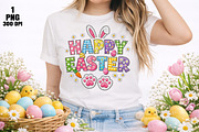 Happy Easter Rhinestone PNG, an Illustration by Daily.Designs (Thumbnail 4 of 5)