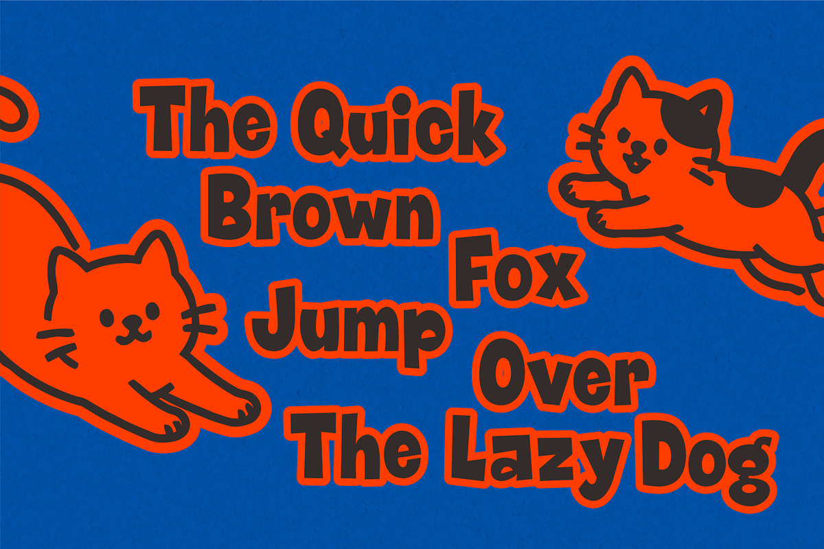 Mochi Paws Playful Display Font, a Slab Serif Font by Aftershift (Photo 6 of 7)