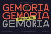Gemoria Sans Serif Combination, a Sans Serif Font by Letterhend Studio (Thumbnail 1 of 11)