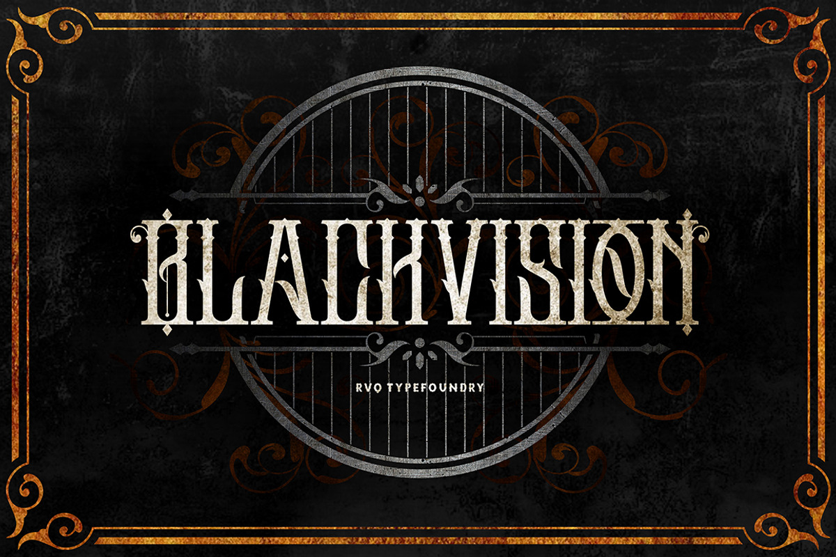 Blackletter Font Bundle preview 6