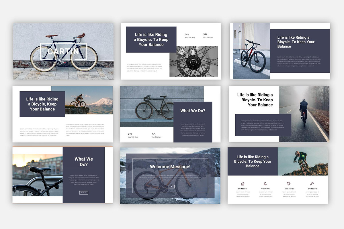 Cartin - Bike Keynote Template, a Presentation Template by riz creative studio (Photo 7 of 9)