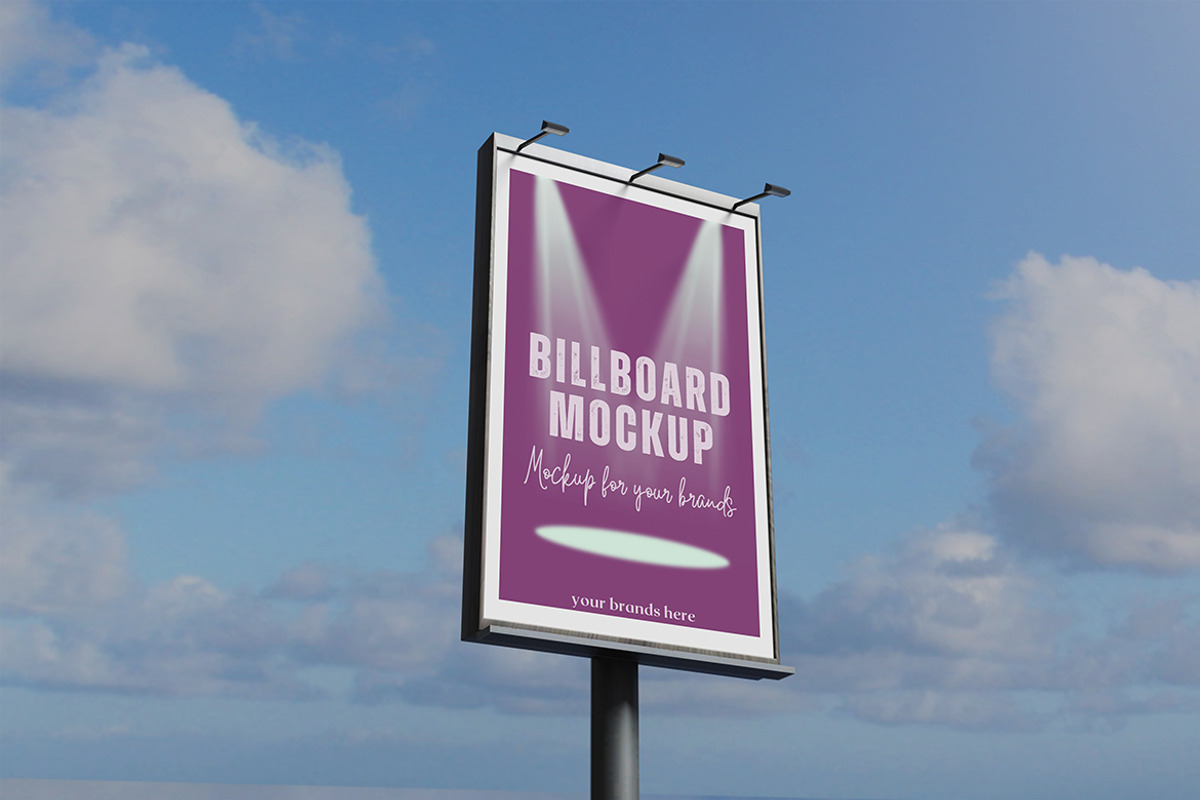 Outdoor Billboard Mockup, an Advertising Mockup by My Code Std (Photo 5 of 6)