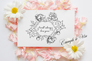 Flowers Sketches Set, a Decorative Illustration by Nataliapiache (Thumbnail 4 of 7)