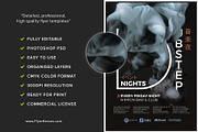 Dub Step Flyer Template v1, a Flyer Template by FlyerHeroes (Thumbnail 3 of 4)