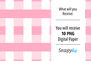 Light Pink Stripes Digital Paper, a Pattern Graphic by Snapybiz (Thumbnail 2 of 5)