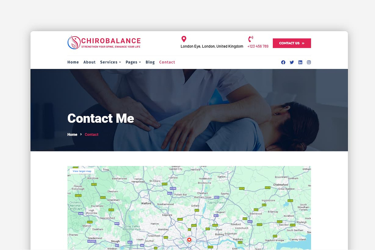Chirobalance WordPress Theme preview 3