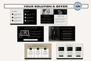 Masterclass Deck - Noir Luxe, a Presentation Template by Freedom Business Shop (Thumbnail 6 of 12)