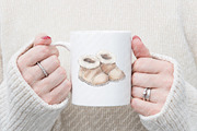 Neutral Baby Watercolor Clipart, an Illustration by Watercolor design (Thumbnail 7 of 11)
