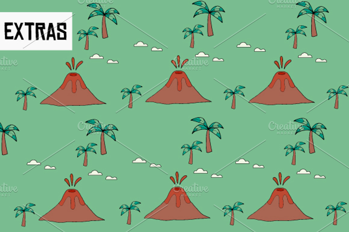 Dinosaur Vector Pack, an Illustration by Cristina Glynn (Photo 2 of 6)