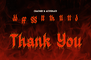 Madrock | Display Blackletter, a Blackletter Font by Denustudios (Thumbnail 12 of 12)