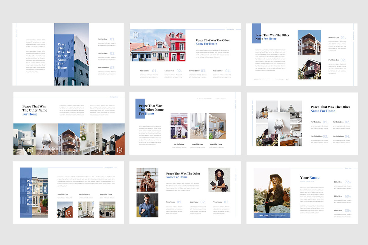 Homera - Real Estate Google Slide, a Presentation Template by naulicreative (Photo 2 of 4)