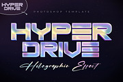 Holographic Text Effects, a Layer Style Add-On by Andrew Skoch Design (Thumbnail 4 of 8)