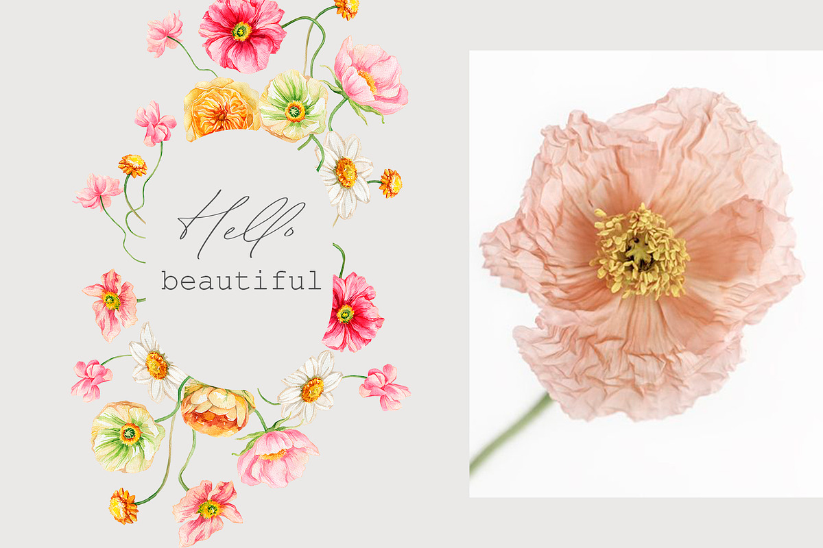 Watercolor set Spirit of Spring, a Texture Illustration by Antikva17 (Photo 5 of 10)