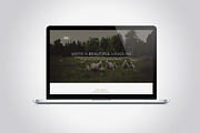 Matte - PSD Website Template, a Websites & App Template by Foos (Thumbnail 2 of 4)
