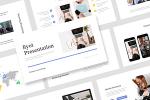 Ryot : Business Pitch Powerpoint, a Presentation Template by Punkl Camp