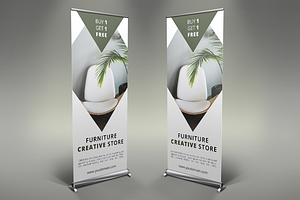 Furniture Roll Up Banner