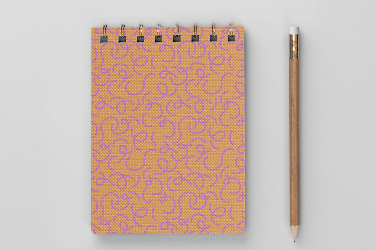 Pink Lines Seamless Pattern, a Pattern Graphic by Bonfloret Studio (Photo 3 of 3)