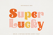 Super Lucky, a Handwritten Font by Mini_World (Thumbnail 1 of 7)