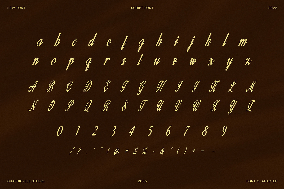 Alexyne Elegant Script Font, a Script Font by Graphicxell (Photo 8 of 8)