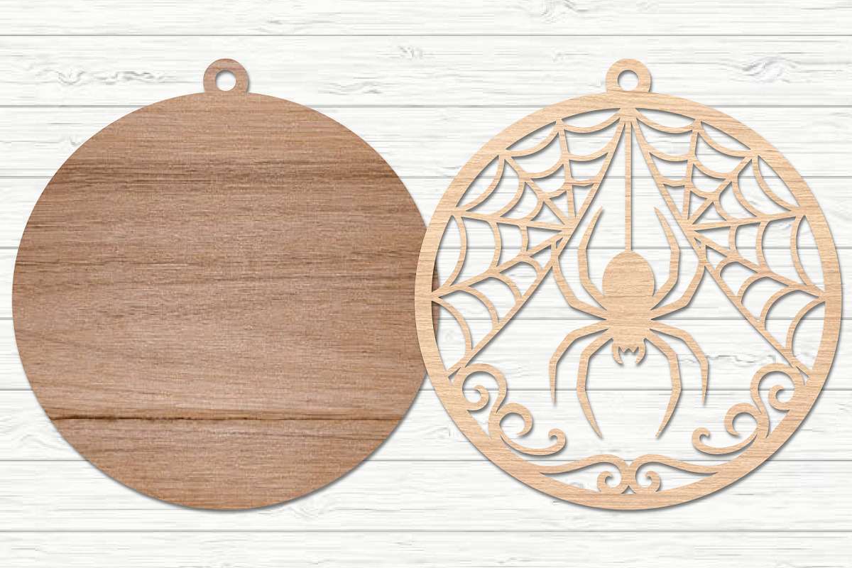 Halloween Spider Web Laser Cut SVG, an Object Graphic by Layerology (Photo 2 of 3)