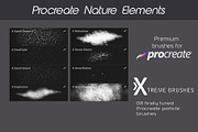 Procreate Nature BUNDLE!, a Brush Add-On by Extreme Brushes (Thumbnail 8 of 9)