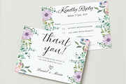 Floral Wedding Suite Canva Set, an Invitation Template by WynterLife Studio (Thumbnail 7 of 7)