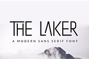 The Laker - Ligature Sans Serif Font, a Sans Serif Font by Vultype Co. (Thumbnail 1 of 7)