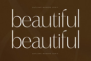 Qaflone Modern Minimalist Serif, a Serif Font by Storytype Studio (Thumbnail 6 of 15)