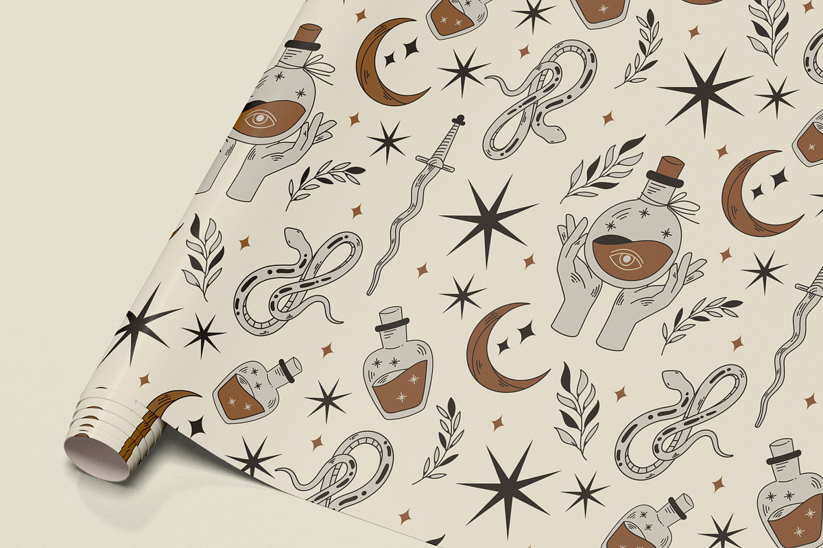 Wrapping Paper Mockup V1, a Packaging Mockup by Catkie - Digital Art (Photo 4 of 9)