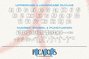 Pocapops, a Font by shineink.designlab (Thumbnail 12 of 15)