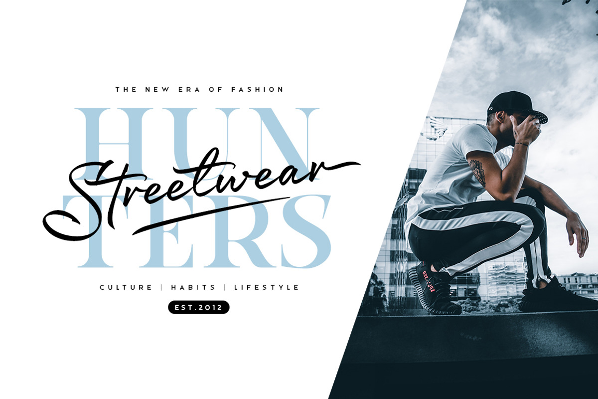 Rockyeah - Brush, Sans & Serif Fonts preview 2