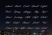 Blue Handwritten Font, a Script Font by sunnytudu (Thumbnail 13 of 13)