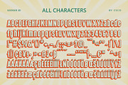 Godger 3D, a Sans Serif Font by Craft Supply Co. (Thumbnail 3 of 8)