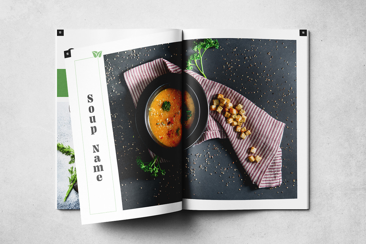 The Cookbook Layout, a Print Template by Grkic Creative (Photo 9 of 11)