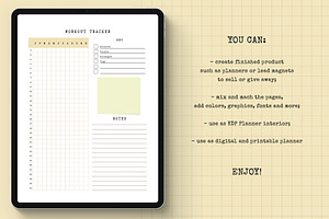 Editable Canva Planner Template