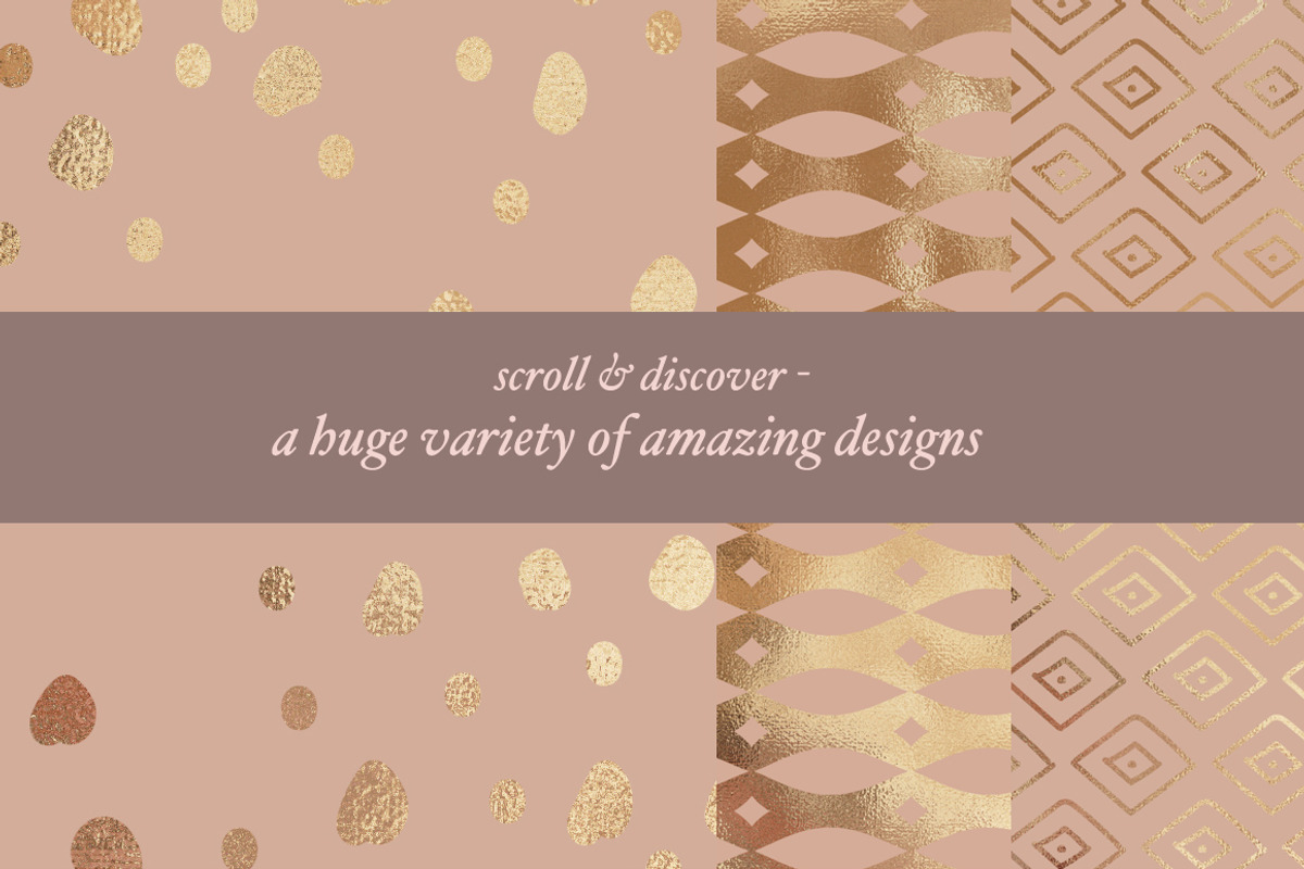 70 Bold Golden Patterns, a Pattern Graphic by Laras Wonderland