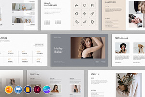 Media Press Kit Template CANVA