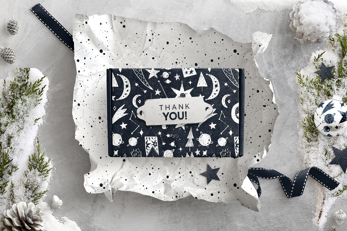 Starry Christmas Night | COLLECTION, an Object Graphic by Daria Miazhevich (Photo 10 of 10)