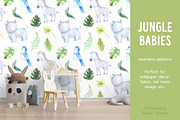 Watercolor Jungle baby animals set, an Animal Illustration by Watercolor Nastasia Art (Thumbnail 11 of 18)