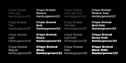Crique Grotesk, a Sans Serif Font by Stawix (Thumbnail 4 of 8)