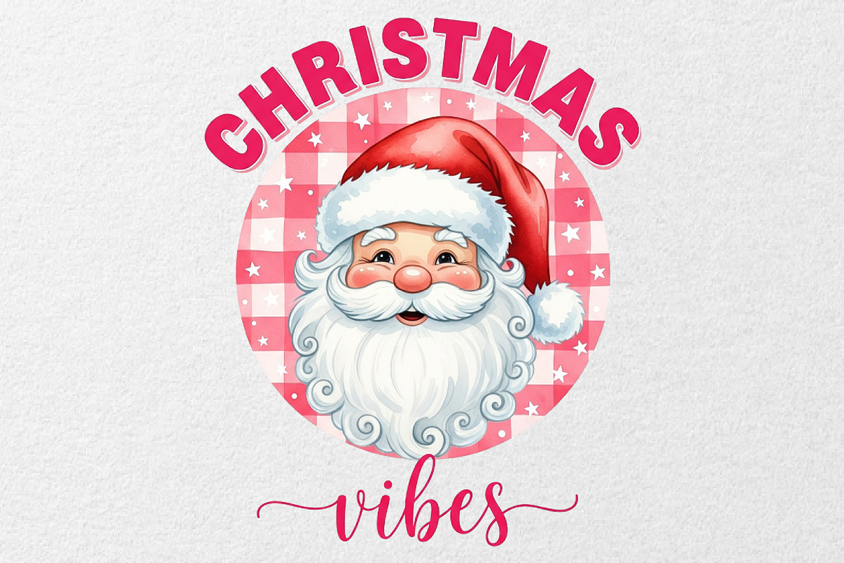 Pink Christmas Bundle, an Illustration by DreamCafeArt (Photo 3 of 8)