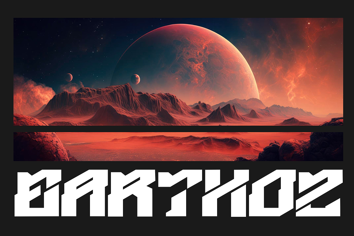 Overthing - Technocyber Font, a Symbol Font by figuree studio (Photo 3 of 10)