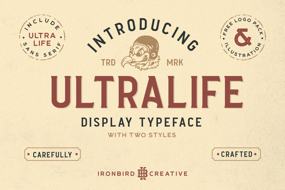 Ultralife Typeface