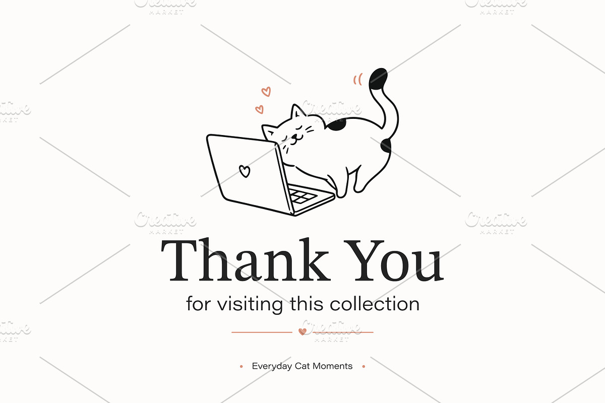 Cat Vector Illustrations, an Animal Illustration by Gomolach (Photo 8 of 8)