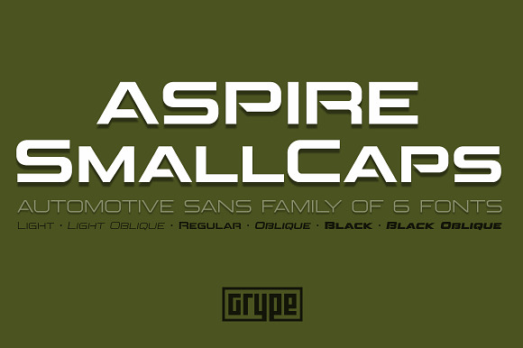 Aspire SmallCaps Family preview 8