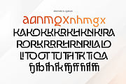 Calgen Display Iconic Branding Font, a Sans Serif Font by TokoPress (Thumbnail 13 of 13)