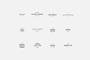 August Logo Kit - Ps Ai Id Eps Canva, a Branding & Logo Template by Aprilea (Thumbnail 6 of 11)